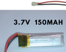 LiPo Battery 150mAh 3.7V 0.555 WH