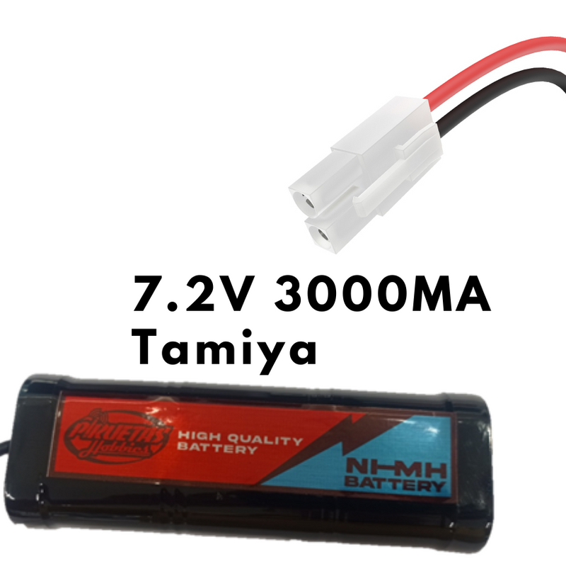 3000mAh+T-connector（tamiya） 7.2V