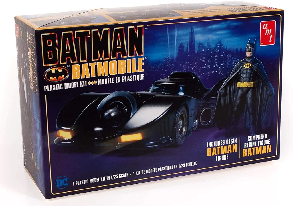 1:25 Batman 1989 Batmobile w/Resin Batma