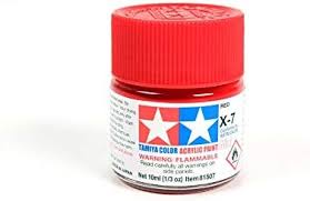 Acrylic Mini X7, Red