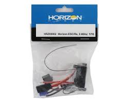 ESC/Rx, 2.4Ghz: 1/18