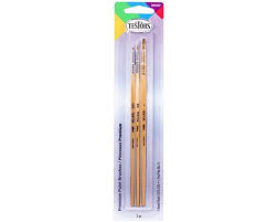 3 Piece Premium Assorted Brush Set