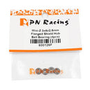 PN Racing Mini-Z 3x6x2.5mm Shield Hub Dry Ball Bearing (4pcs