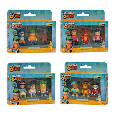 Gadget Stumble guys 3D Figures - window box 3 pcs