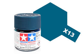 Acrylic Mini x Metallic Blue