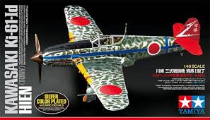 1/48 Kawasaki Ki-61-Id Hien (Tony) Silver Plated