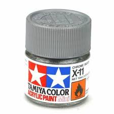Acrylic Mini X11 CHROME SILVER
