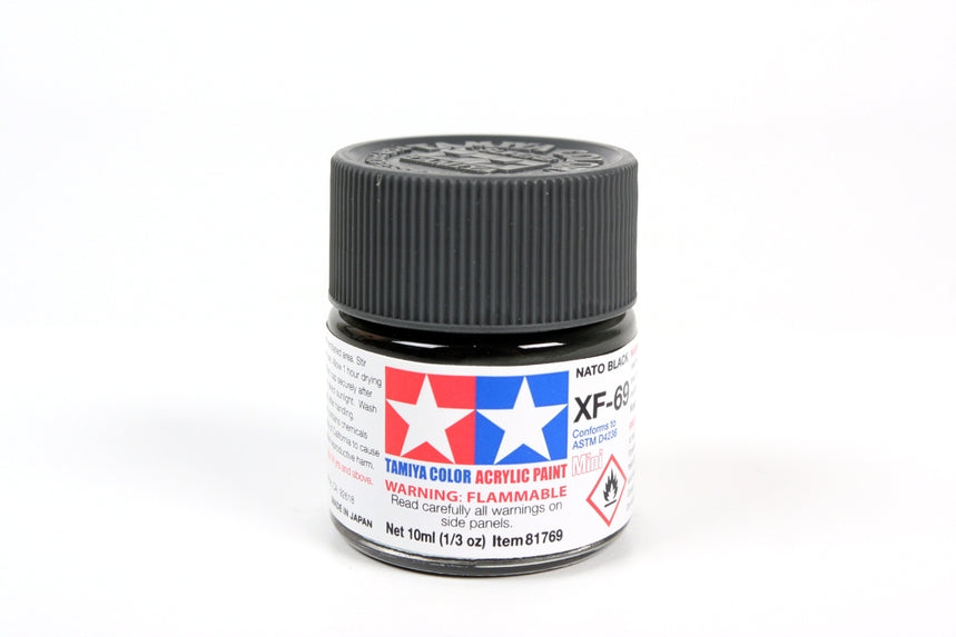 TAMIYA ACRILICO MINI XF-69 NATO BLACK