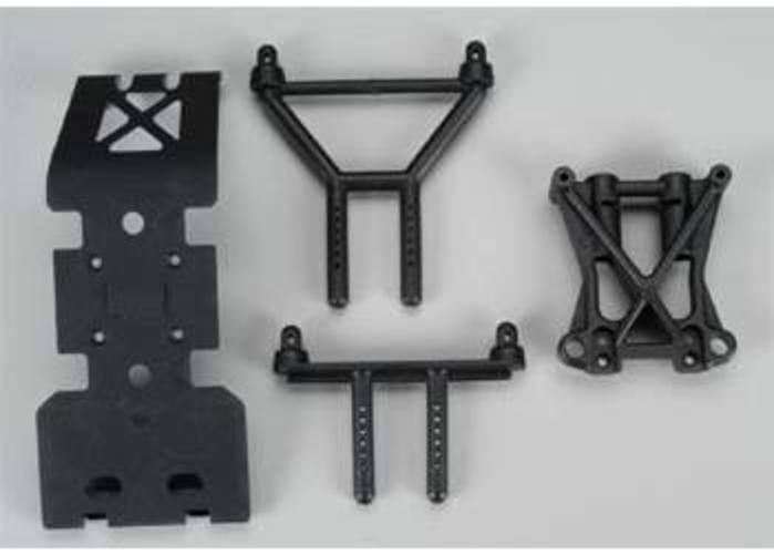 82014  Skid Plate Shock Tower Set E-sava