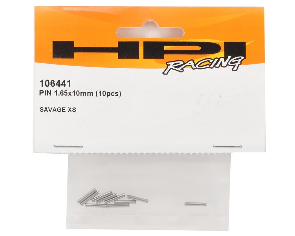 106441 Hpi Racing Pin 1.65x10mm (10)