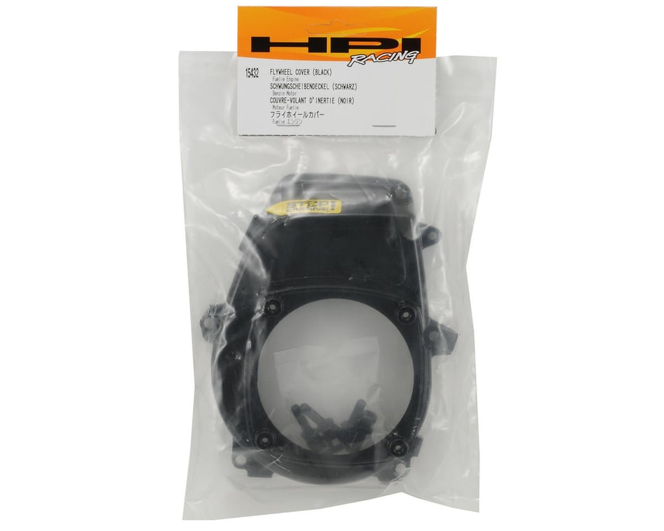 15432 Hpi Racing Flywheel Cover Black Ba