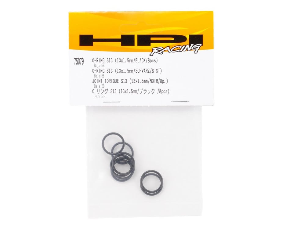 75079 O-ring S13 13x1.5mm Black Baja (8)