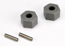 TRAXXAS  12 mm Tall-Offset Wheel Hubs with Pins (2)