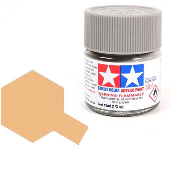 ACRYLIC XF59 FLAT DESERT YEL