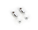 Alloy Ball End Silver Jato Shocks (2)