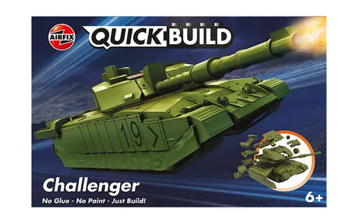 AIRFIX QUICKBUILD Challenger Tank -Green