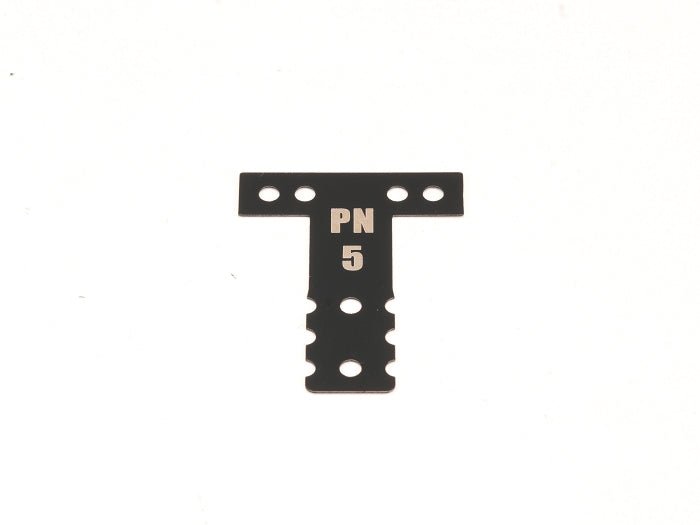 PN Racing Mini-Z MR03/MR04 MM Spring Steel T-Plate #5 (Black) 