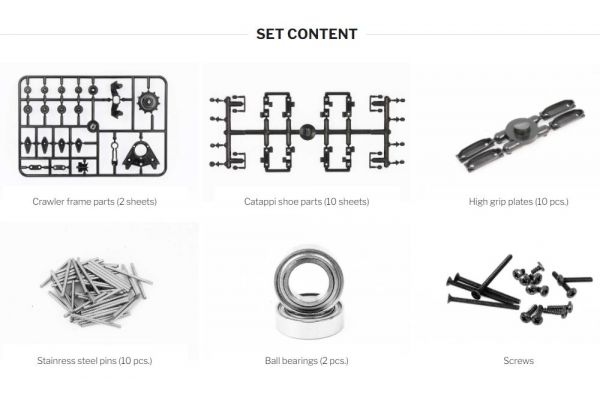 Belt Crawler Unit Catappi for