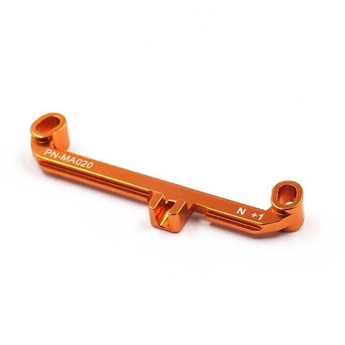PN Racing Mini-Z MR03 Alum Tie Rod W 0 (Orange)