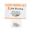 PN Racing M2x6 Countersink Stainless Steel Hex Machine Screw (20pcs)
