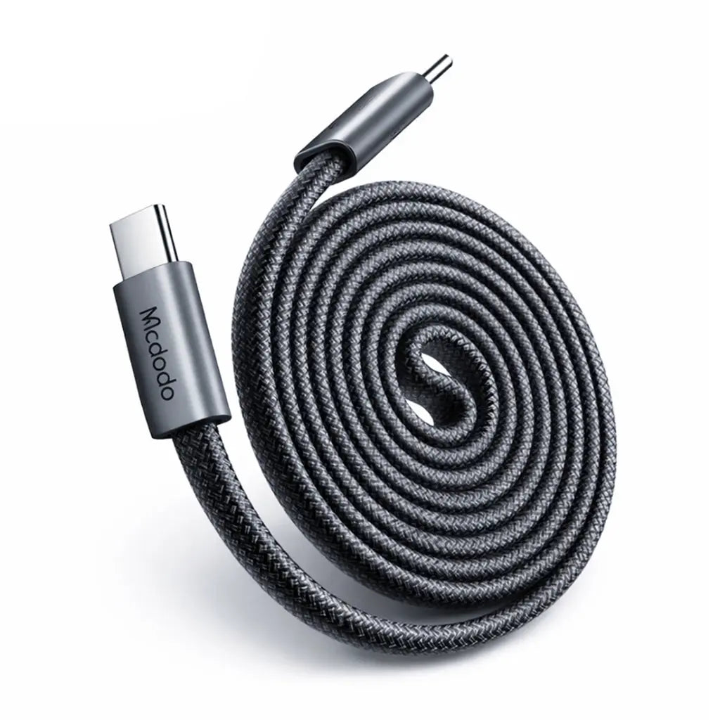 Mcdodo 	240W USB-C to USB-C Magnetic Self-Winding Cable 1M
