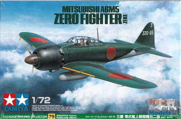 Tamiya 1/72 MITSUBISHI A6M5 (ZEKE) ZERO FIGTHER