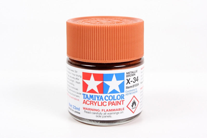 TAMIYA ACRILICO X-34 METALLIC BROWN