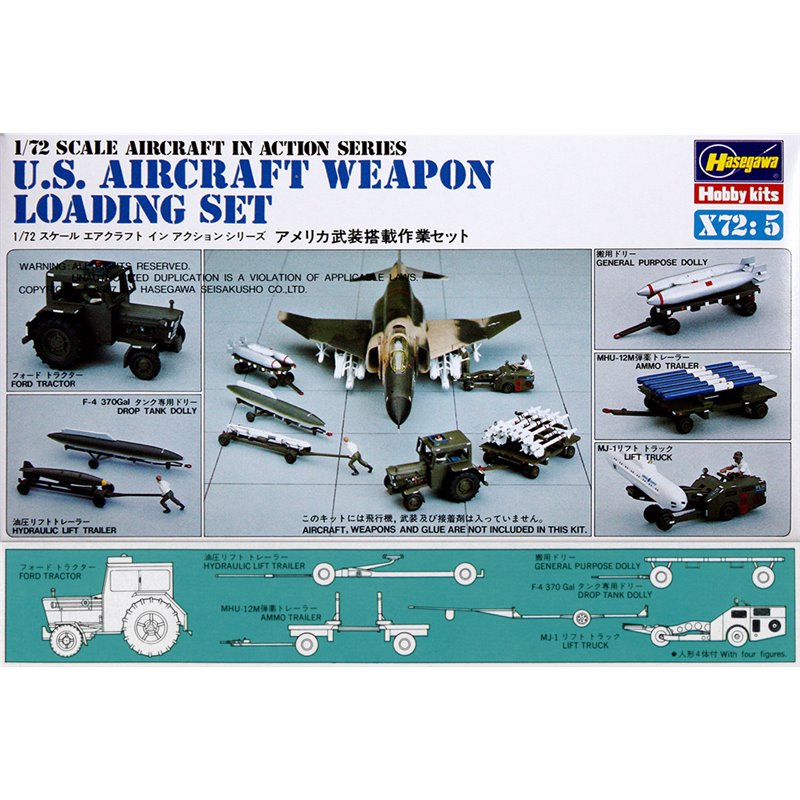 1/72 Aircraft Weapon Loading Set