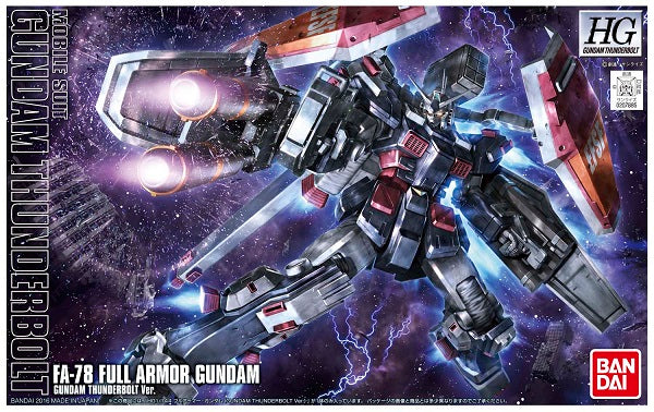 Bandai HG Gundam FA-78 Full Armor Gundam (Thunderbolt Version) 1/144 Scale Kit