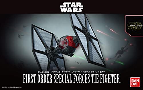 Bandai Hobby Plastic Model First Order Special Forces Tie Fighter (1/72 Scale)