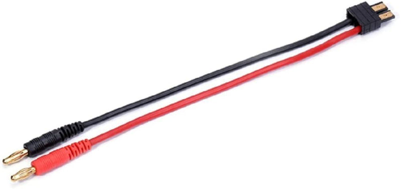 Traxxas TRX Male Charger Cables Adapter Lead with 4.0 Banana Male Plug 14AWG Wire