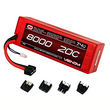 VENOM 7.4V 8000MAH 2-CELL  HUMP PACK NIMH BATTERY WITH UNIVERSAL PLUG