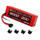 VENOM 7.4V 8000MAH 2-CELL  HUMP PACK NIMH BATTERY WITH UNIVERSAL PLUG