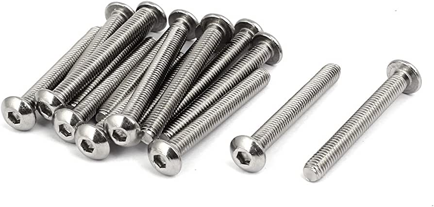Button Head Screw M5x40mm Hex Socket