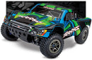 TRAXXAS SLASH 4X4 BRUSHED GRN