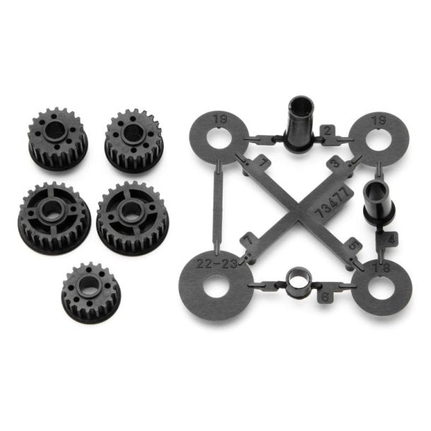 Pulley Set 23t,22t,19t,r40