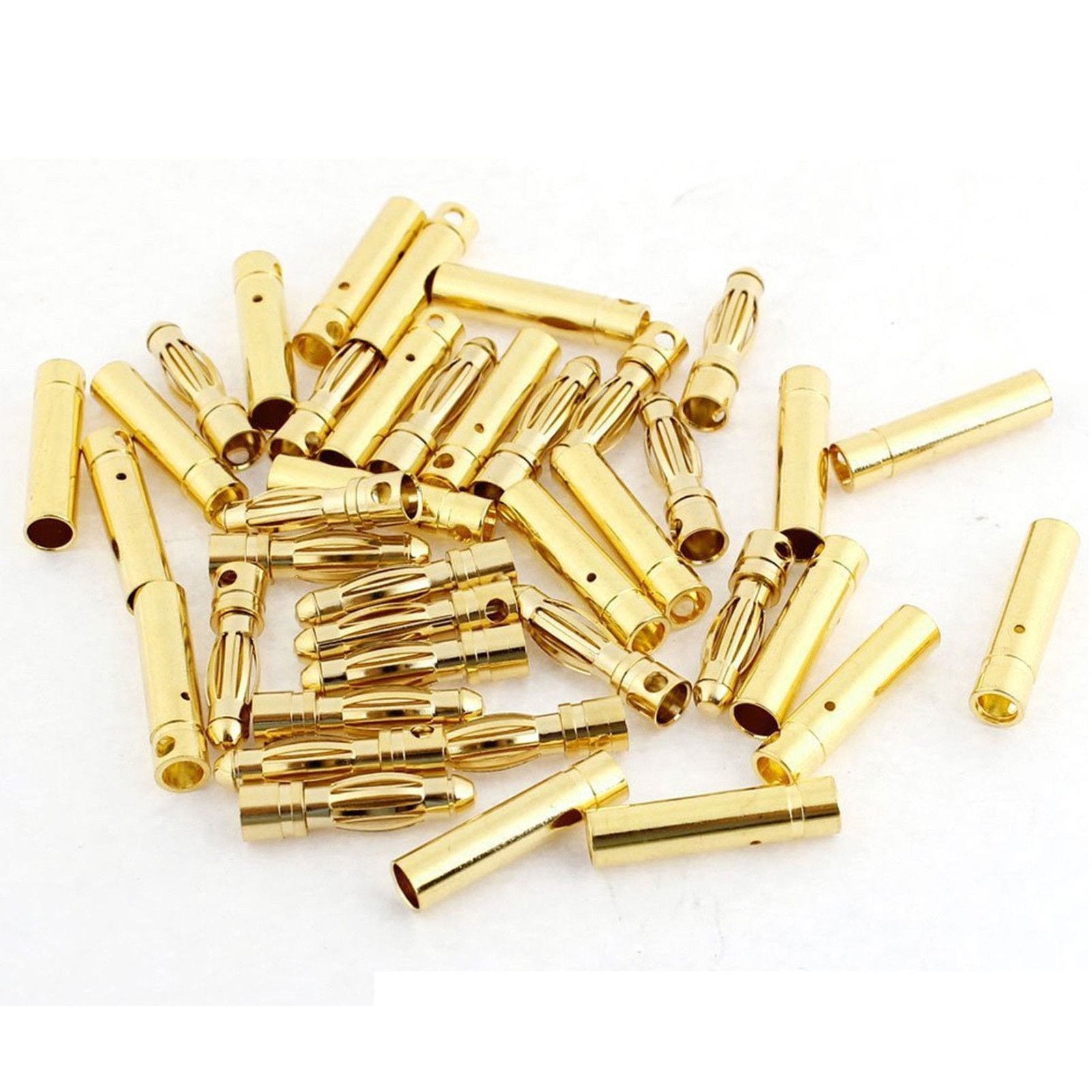Gold Plate Bullet Connector Female 2mm