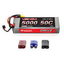 Venom 15058 Sport Power 50C 2S 5000mAh 7.4 LiPo Battery ROAR Approved With UNI Plug