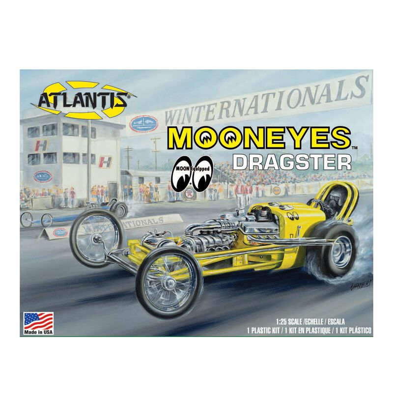 Mooneyes Dragster Scale Model Kit