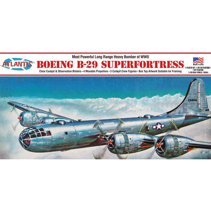 Boeing B-29 Superfortress 1:120 with Swivel Stand