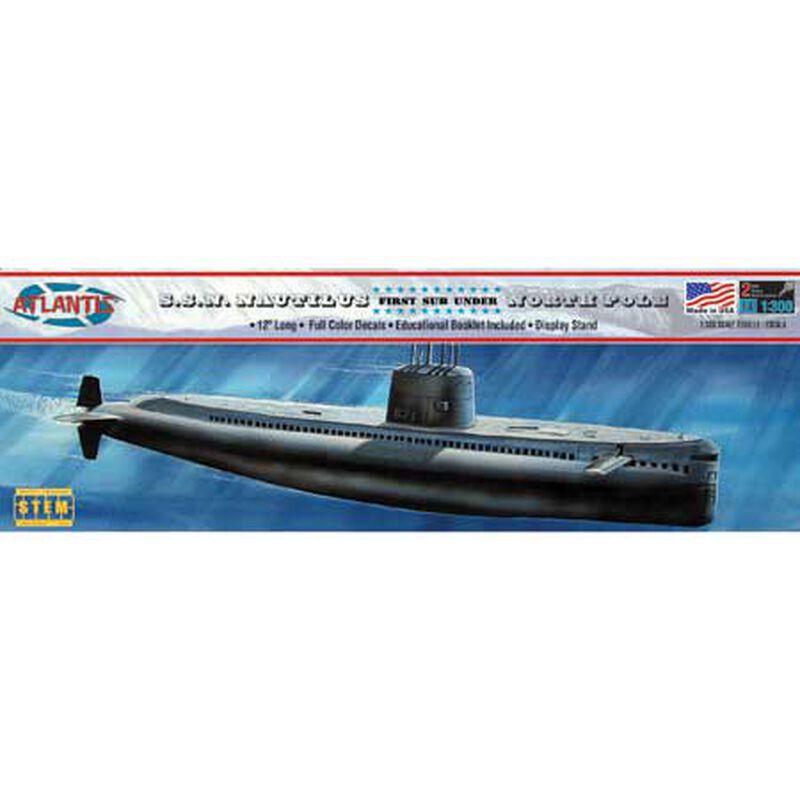 SSN 571 Nautilus Submarine 1:300