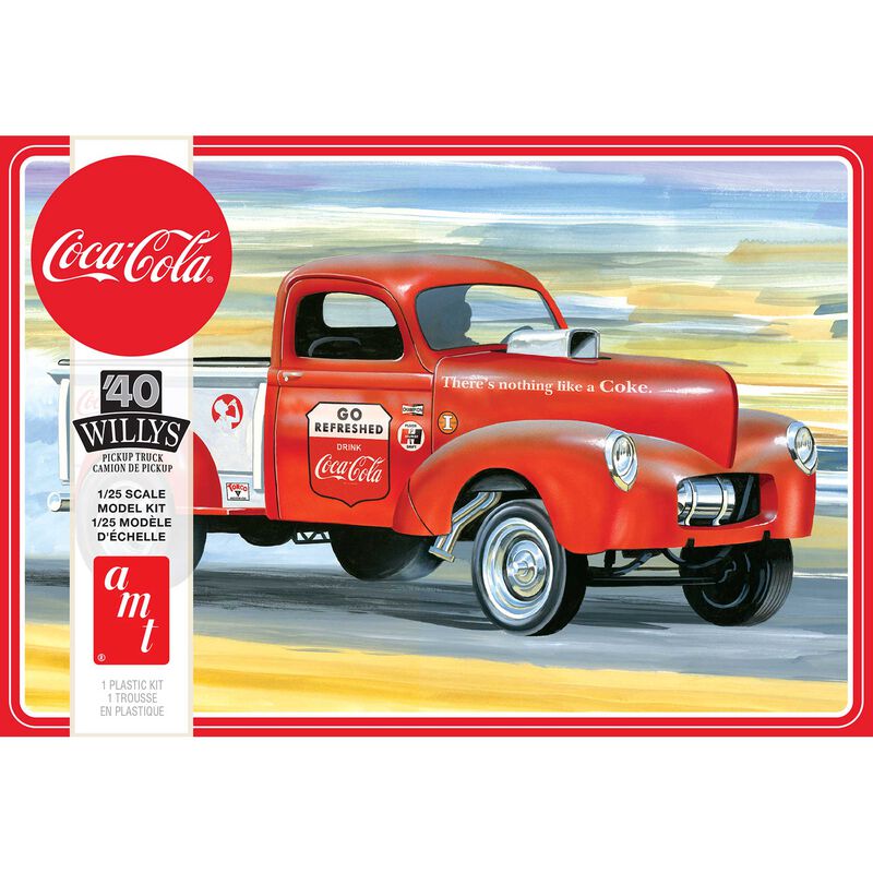 Amt1/25 1940 Willys Pickup Gasser Coca O