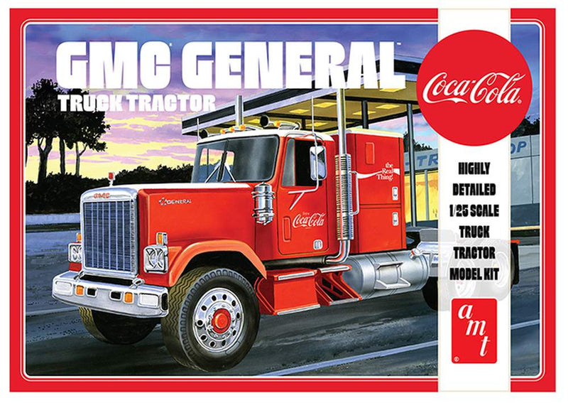 1:25 1976 GMC General Semi Tractor (Coca