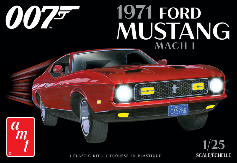 1:25 James Bond 1971 Ford Mustang Mach I