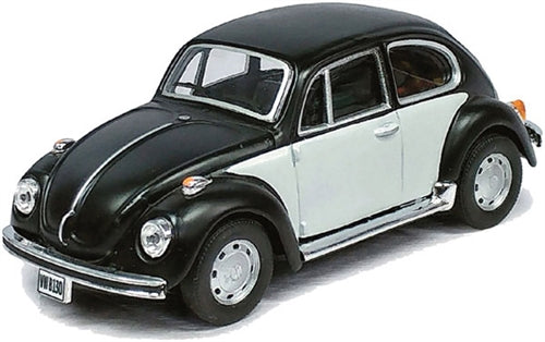 Cararama 1 43 VW Beetle car, Black