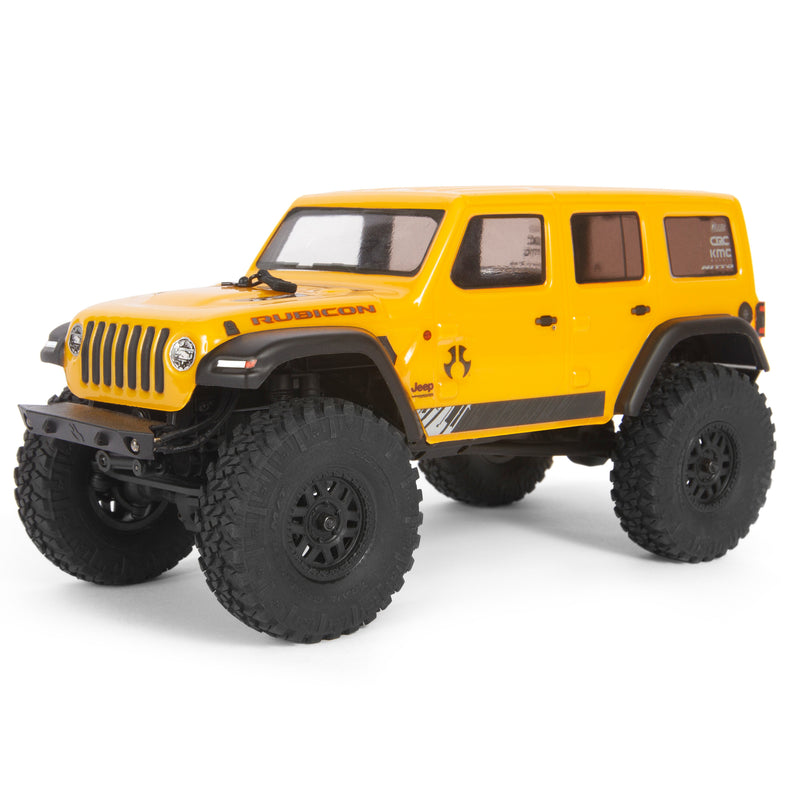 AXIAL 1/24 SCX24 2019 Jeep Wrangler JLU CRC 4WD Rock Crawler Brushed RTR YEL