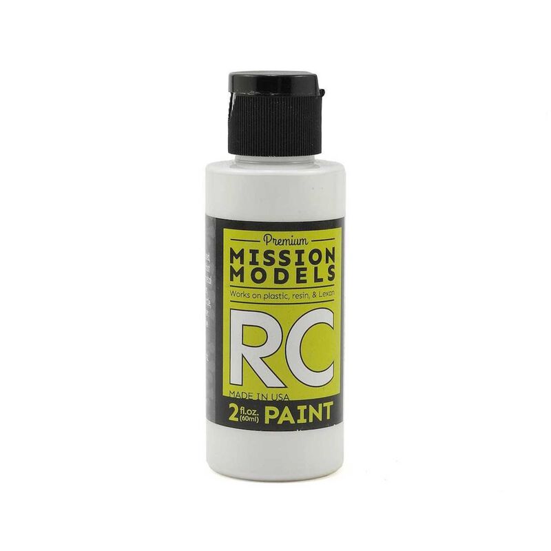 RC White 2oz Water Based Acrylic Paint