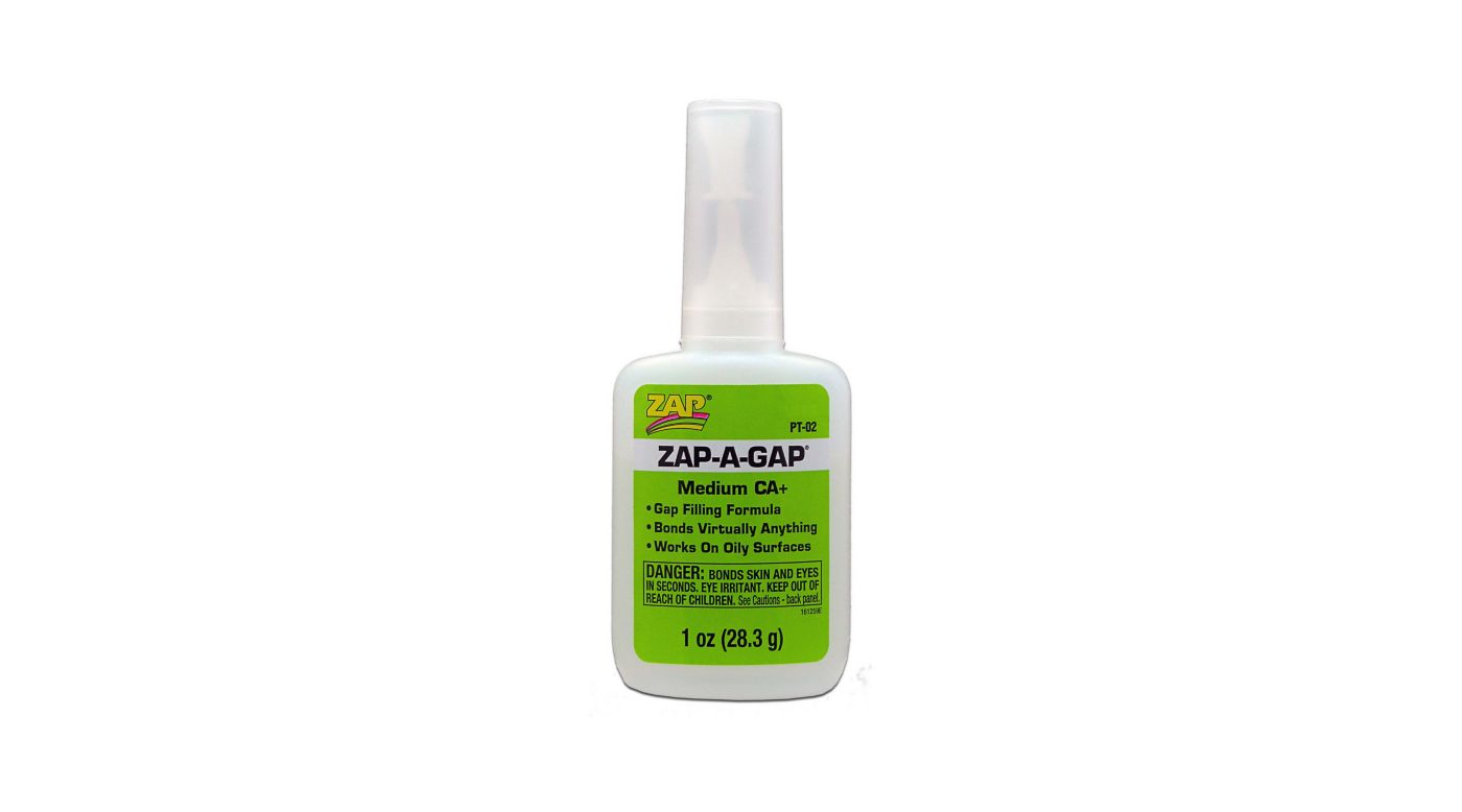 ZAP Medium CA+ Glue, 1 oz