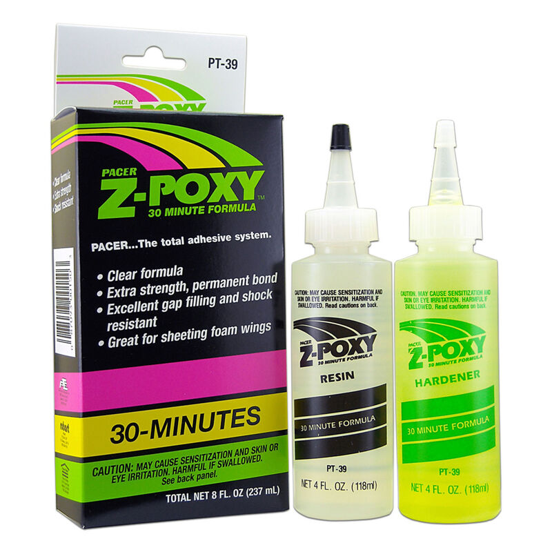 ZAP 30 minutes  Z-Poxy, 8 OZ