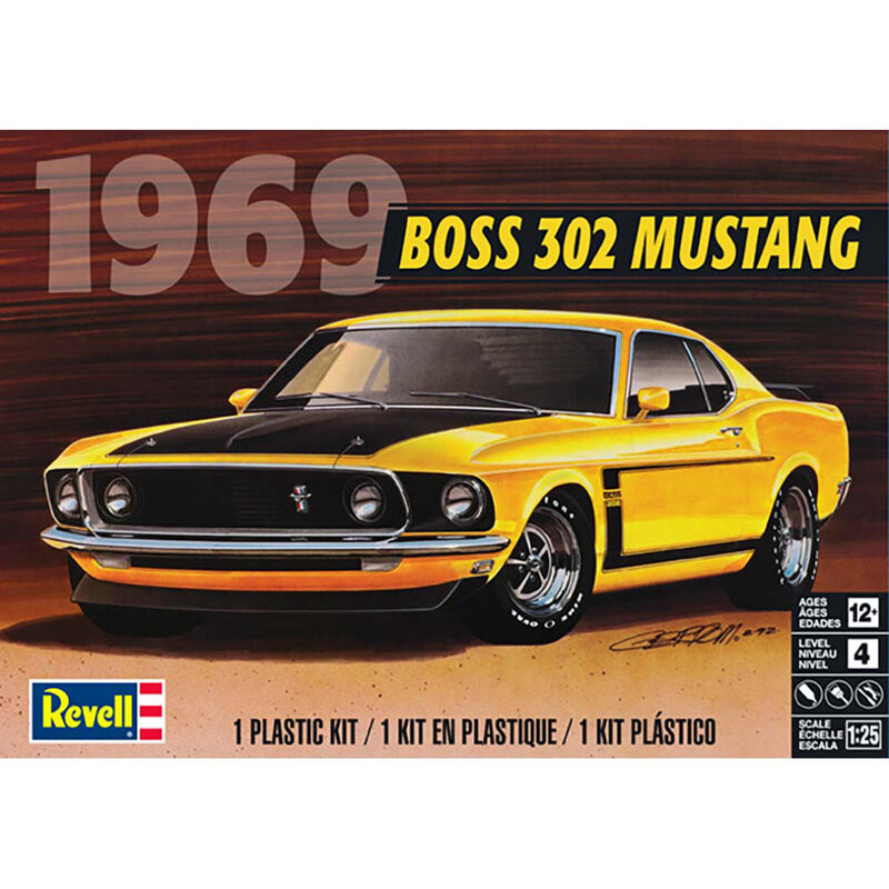 Revell 1 25 '69 Boss 302 Mustang